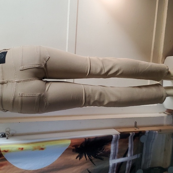 VGB vintage genes Black Tan Color slim, straight, fit, Jeans pants size 28W 30L - Picture 7 of 9